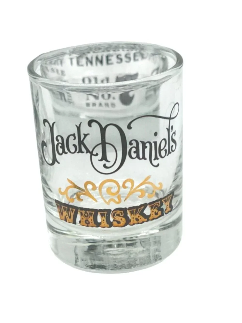 Jack Daniels Glass Set Of 6 With 4 Shot Glasses & 2 Whiskey Glasses